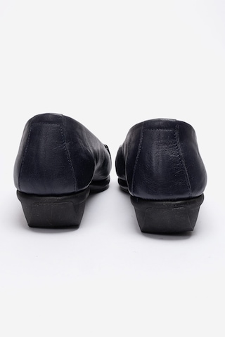Dericlub Kadın Comfort Babet Ayakkabı Gerçek Deri Mtd 24378 Lacivert