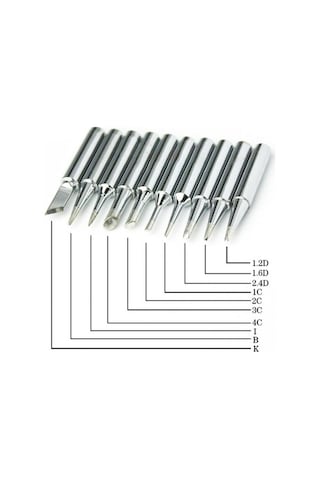 Pazly Uyumlu Lehim Makinesi Seti Kurşunsuz Geeroyoo 900m-t 10 Çeşitli Boyutlar - Uk