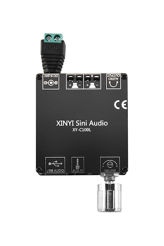 Vkemall Xy-c100l Xınyısiniaudio 100w İkili Sesli 360 Derece Bluetooth Dijital Güç Amfi Kartı