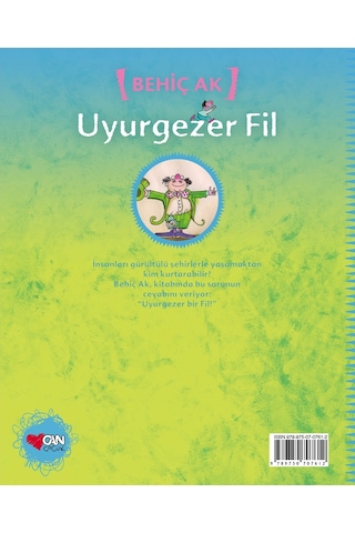Can Çocuk - Uyurgezer Fil - 9789750707612