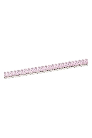 Merano Design 4mm Pembe Baget Choker Pembe