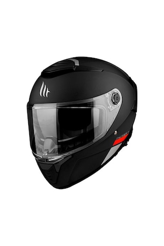 Mt Thunder 4 Solid A1 Matt Full Face Motosiklet Kaskı Mat Siyah