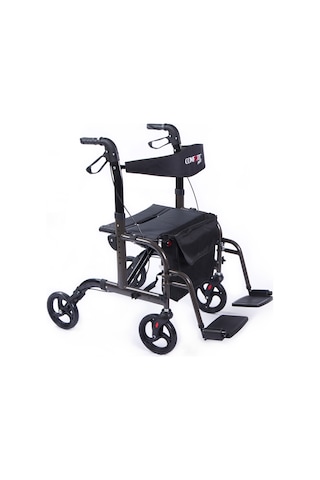 Comfort Plus Dm9124 Lüx Ayak Pedallı Alüminyum Rolatör