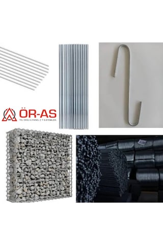 Çubuk Tel Galvanizli 3,50 Mm 1- Kg X 100 Cm Doğrutulmuş Tel