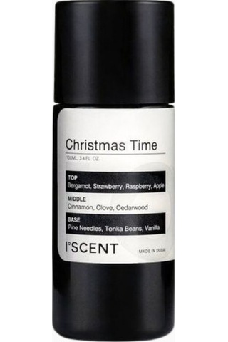İscent Iscent Christmas Time Baharatlı-odunsu Lüks-vegan, Difüzör Koku Yağı 100 Ml Oda Kokusu, Koku Giderici