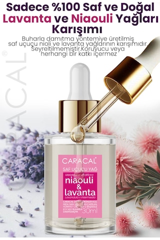 Caracal Nioli Yağı Lavanta Yağı Karışımı 30 Ml Niaouli