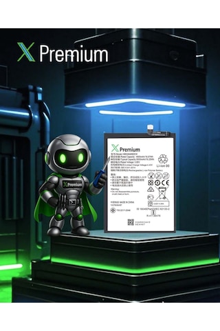 Xpremium Huawei Honor 9a Uyumlu Batarya Pil Süper Yüksek Kalite 4900/5000 Mah Hb526489eew
