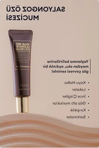Koyu Halka Karşıtı Göz Kremi, 10 Gr Salyangoz Özlü
