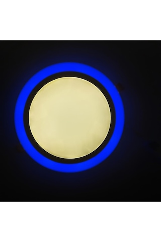 Gün Işığı Mavi Sıva Altı Spot Panel Led Armatür 18+6 Watt