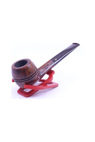 Şahin Sarı Yıldız Bulldog 9mm Filtreli Ebonit Saplı Pipo Mod Pet-200 237212