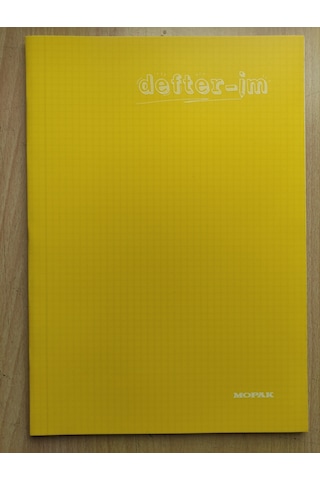 Mopak 60 Yaprak Kareli Defter Plastik Kapak Küçük Boy A5