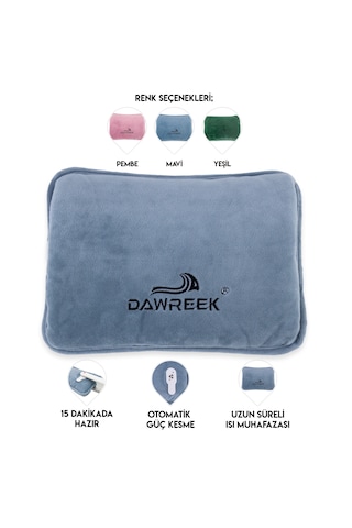 Dawreek Et03m Elektrikli Sıcak Su Torbası Blue Açık Mavi