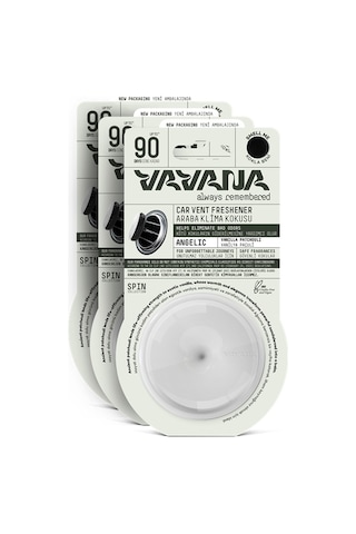 Vavana Klima Geçmeli Araba Kokusu Angelic 3 Adet Vavana Klima Geçmeli Araba Kokusu Angelic 3 Adet