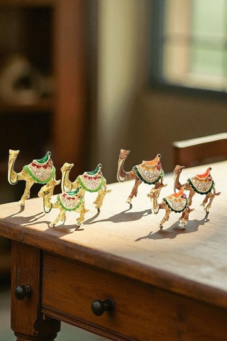 Dekoratif Deve Biblosu 3'lü Set