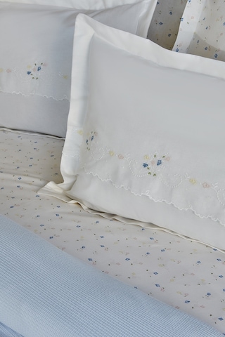 Karaca Home Roanne Çift Kişilik Nakışlı Nish Set Mavi 200.22.14.0463