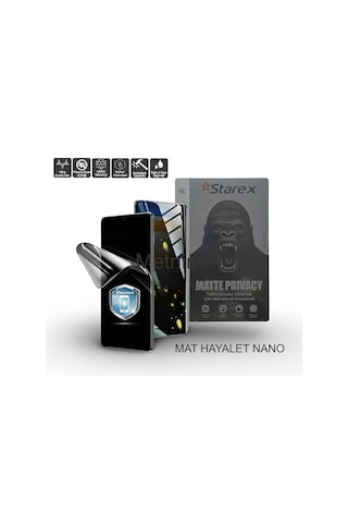 Honor 20i Nano Ekran Koruyucu Ultra İnce Mat Hayalet - Starex