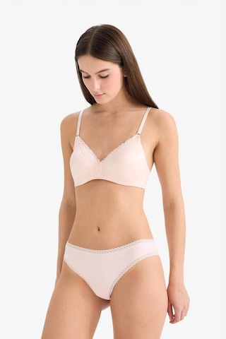 Defacto Dantel Detaylı 3lü Brazilian Külot-fall İn Love F2190ax25augr93 Gri