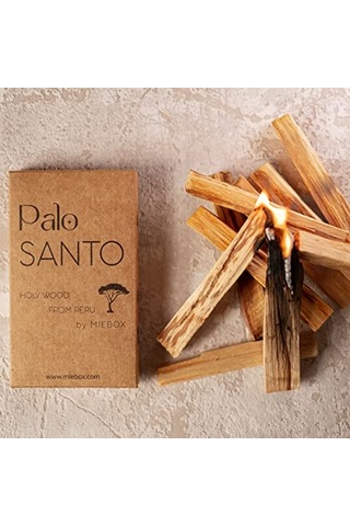 Palo Santo Tütsü, Peru Ağaç Tütsü, Sertifikalı, Yüksek Reçineli, Doğal Tütsü, Palo Santo Incense Palo Santo - 5 Adet 35-40 Gr