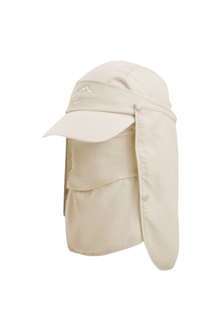 Unisex Çok Amaçlı Güneş Koruyucu Şapka, 360 Derece Geniş Kenarlı Uv Filtreli Güneşlik Şapkası Bej