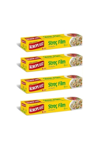 Koroplast Streç Film 4 Paket 30 CM x 15 M