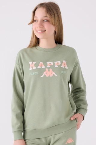Kappa Kız Çocuk Haki Sweatshirt Haki