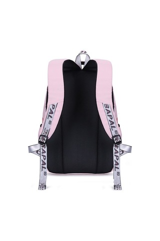 Baskılı Sırt Çantası Rfhyrw Pembe