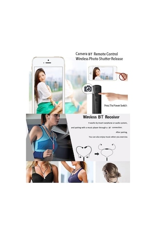 Fortunelane Kablosuz Bluetooth Alıcı - Taşınabilir 4.1 Ses Adaptörü, Araç Ve Hoparlörler İçin Kablosuz Müzik Keyfi