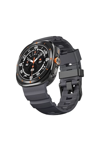 Samsung Galaxy Uyumlu Watch Ultra 47mm Kordon Oluklu Spor Outdoor Band 143