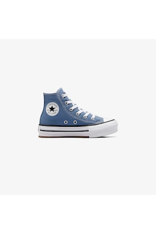 Converse Chuck Taylor All Star Eva Lift Çocuk Mavi Platform Sneaker A10782c Mavi