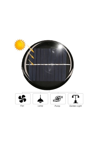 Besthome1 Su Geçirmez Mini Güneş Paneli - Dıy Oyuncak, Lamba Şarj İçin 5v 0.28w Taşınabilir Güç Kaynağı