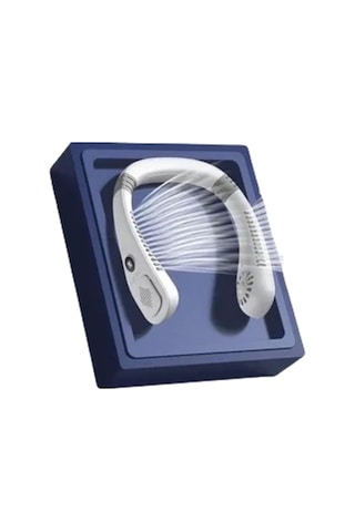 Kanatsız Boyun Tipi Fan Giyilebilir Serinletici, Düşük Sesli, Hafif Abs Gövde, Usb Şarj Edilebilir