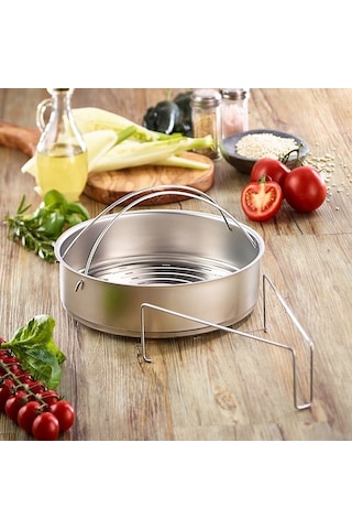 Fissler Buharda Pişirme Aparatı 26 Cm Gri