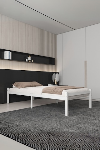 Aksviva Felix Tek Kişilik Ferforje Metal Karyola