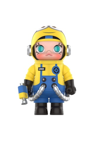 Pop Mart Mega Space Molly %400 Minyonlar Figürü, Minion Temalı Dev Koleksiyon Figürü Karakter Figürü