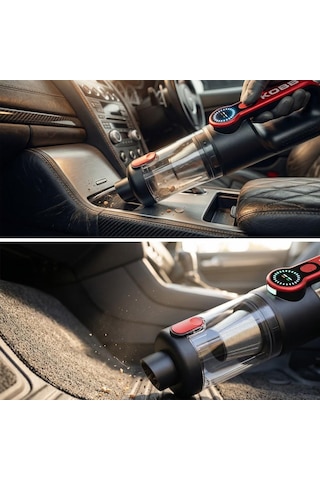 Kobb Kbv20 12volt/ Li-ion Şarjlı Kömürsüz Motor Hibrit Araç Süpü