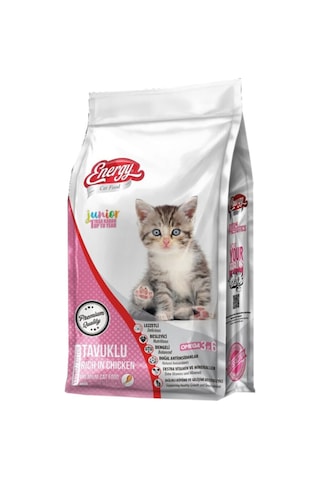 Energy Cat Food Tavuklu Yavru Kedi Maması 3 KG