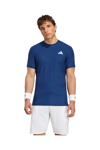 Adidas Erkek T-shirt T Freelıft Tee Kr0500 Mavi