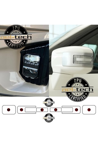 Ssangyong Torres Evx / Actyon Uyumlu Far Ve Ayna Tpu Koruyucu 202