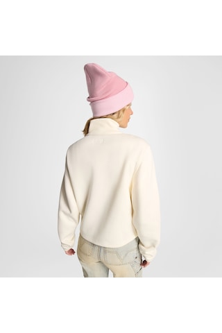 Converse Classic Kadın Yarım Fermuarlı Krem Sweatshirtdüz10027566