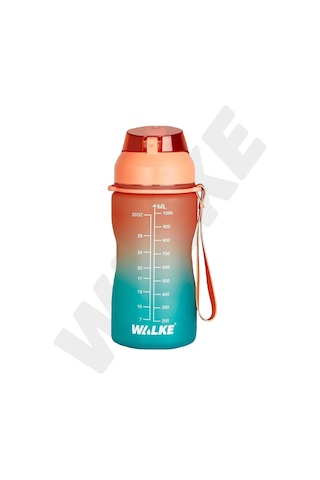Walke Premium Bottle 1.0 Litre Motivasyonel Tritan Su Matarası Su Şişesi Suluk (BPA İÇERMEZ)