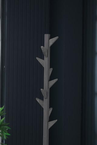 Ahşap Ayaklı Askılık Portmanto Modern Elbise Askısı 175 Cm Gri Diğer