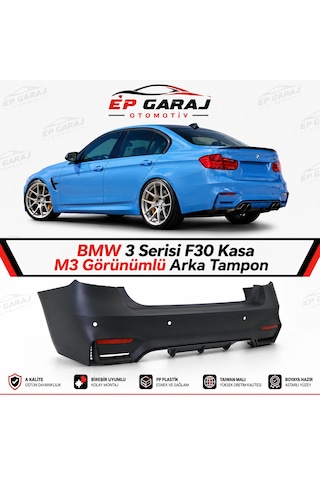 Bmw 3 Serisi F30 Kasa M3 Görünümlü Arka Tampon