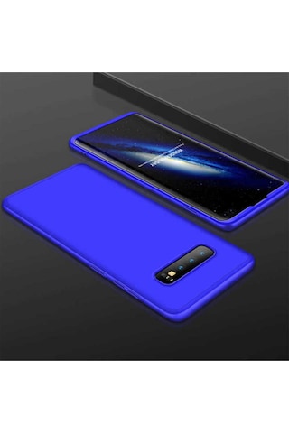 Galaxy S10 Plus Kılıf Zore Ays Kapak Mavi