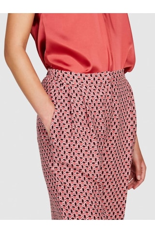 Sisley Viskoz Desenli Palazzo Pantolon Kadın Siyah Pantolon - 323a4utslf03t