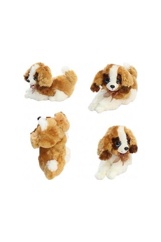 Yavru Havlayan Peluş Köpek 30 Cm - 1611001 Lisinya Çok Renkli