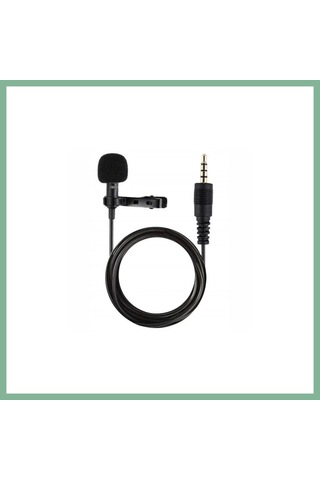 Bşkvirgo 3.5mm Jak 1.5 Metre Double Mikrofon - Siyah Bsk2026