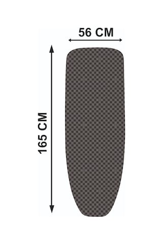 King Xxl 165x56 Cm Gri Ütü Masası Kılıfı