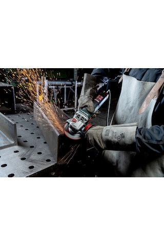 Metabo WEV 19-125 Quick M-Brush Taşlama 1900W 125 MM - Devir Ayarlı
