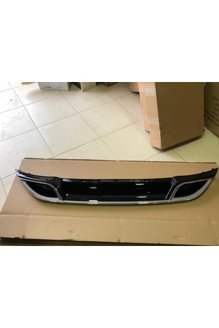 Volkswagen Golf 7 Arka Tampon Difüzörü 7.5 Model Çift Çıkış