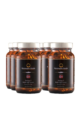Omega-3 60 Kapsül 1000 Mg Somon&morina Balık 6 Adet